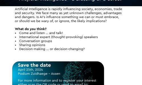 Thorbecke Academie – jaarlijkse conferentie Artificial Intelligence – a blessing or a curse?